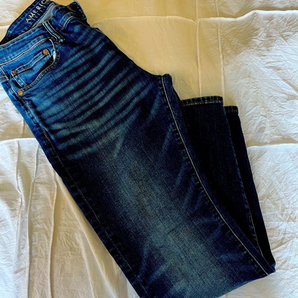 American air flex skinny jeans.